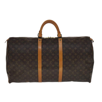 LOUIS VUITTON Monogram Keepall 60 Boston Bag M41422 LV Auth 109934 - 0