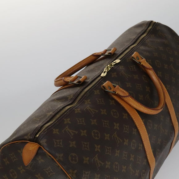 LOUIS VUITTON Monogram Keepall 60 Boston Bag M41422 LV Auth 109934