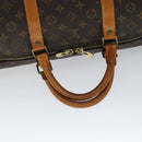 LOUIS VUITTON Monogram Keepall 60 Boston Bag M41422 LV Auth 109934-8