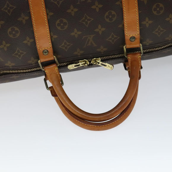 LOUIS VUITTON Monogram Keepall 60 Boston Bag M41422 LV Auth 109934