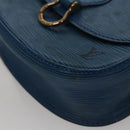 LOUIS VUITTON Epi Saint Cloud PM Shoulder Bag Blue M52195 LV Auth 109960-15
