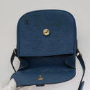 LOUIS VUITTON Epi Saint Cloud PM Shoulder Bag Blue M52195 LV Auth 109960-19