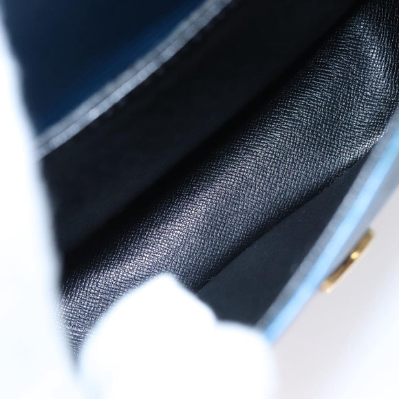 LOUIS VUITTON Epi Saint Cloud PM Shoulder Bag Blue M52195 LV Auth 109960