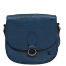 LOUIS VUITTON Epi Saint Cloud PM Shoulder Bag Blue M52195 LV Auth 109960-13