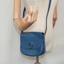 LOUIS VUITTON Epi Saint Cloud PM Shoulder Bag Blue M52195 LV Auth 109960-25