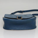 LOUIS VUITTON Epi Saint Cloud PM Shoulder Bag Blue M52195 LV Auth 109960-5