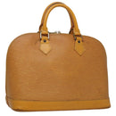LOUIS VUITTON Epi Alma Hand Bag Yellow M52149 LV Auth 109963-1