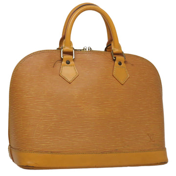 LOUIS VUITTON Epi Alma Hand Bag Yellow M52149 LV Auth 109963