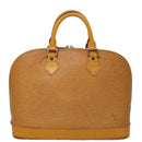 LOUIS VUITTON Epi Alma Hand Bag Yellow M52149 LV Auth 109963-13