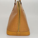 LOUIS VUITTON Epi Alma Hand Bag Yellow M52149 LV Auth 109963-4
