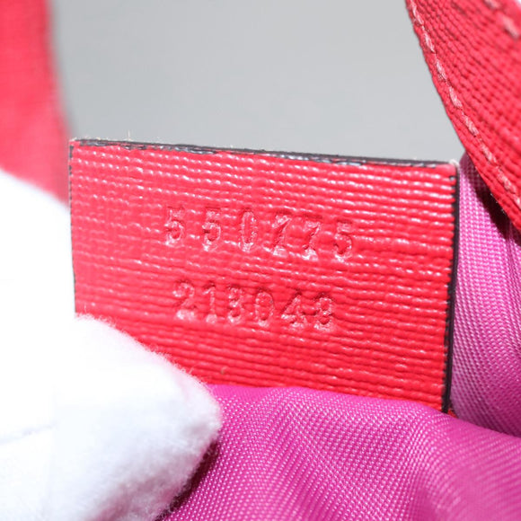 GUCCI GG Supreme Sherry Line Backpack PVC Beige Rainbow 550775 Auth 109993V