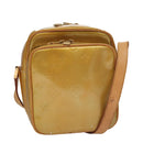 LOUIS VUITTON Monogram Vernis Wooster Shoulder Bag Gris M91036 LV Auth 110001-1