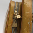 LOUIS VUITTON Monogram Vernis Wooster Shoulder Bag Gris M91036 LV Auth 110001-19