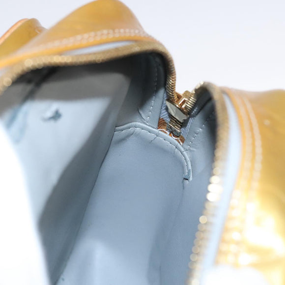 LOUIS VUITTON Monogram Vernis Wooster Shoulder Bag Gris M91036 LV Auth 110001