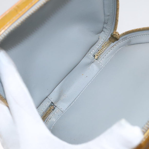 LOUIS VUITTON Monogram Vernis Wooster Shoulder Bag Gris M91036 LV Auth 110001