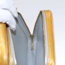 LOUIS VUITTON Monogram Vernis Wooster Shoulder Bag Gris M91036 LV Auth 110001-26