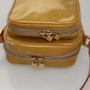 LOUIS VUITTON Monogram Vernis Wooster Shoulder Bag Gris M91036 LV Auth 110001-6