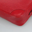 LOUIS VUITTON Epi Trocadero 27 Shoulder Bag Red M52317 LV Auth 110004-16