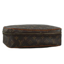 LOUIS VUITTON Monogram Trousse Boite Cosmetic Pouch M47640 LV Auth 110007-1