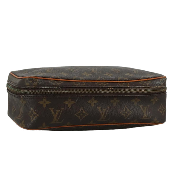 LOUIS VUITTON Monogram Trousse Boite Cosmetic Pouch M47640 LV Auth 110007