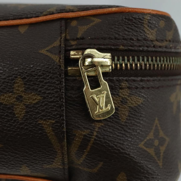 LOUIS VUITTON Monogram Trousse Boite Cosmetic Pouch M47640 LV Auth 110007