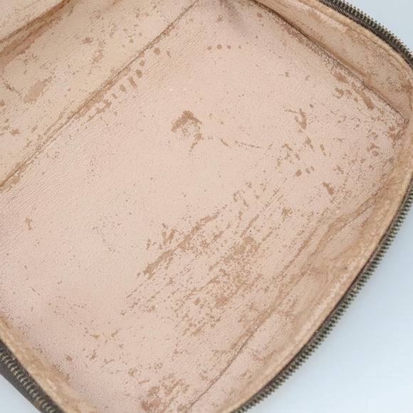 LOUIS VUITTON Monogram Trousse Boite Cosmetic Pouch M47640 LV Auth 110007