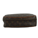 LOUIS VUITTON Monogram Trousse Boite Cosmetic Pouch M47640 LV Auth 110007-13