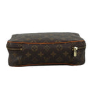LOUIS VUITTON Monogram Trousse Boite Cosmetic Pouch M47640 LV Auth 110007-2