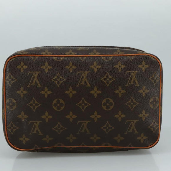 LOUIS VUITTON Monogram Trousse Boite Cosmetic Pouch M47640 LV Auth 110007