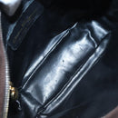 Salvatore Ferragamo Gancini Shoulder Bag Suede Brown Gold Auth 110015-11