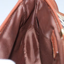 Burberrys Nova Check Shoulder Bag PVC Leather Beige Auth 110021-20