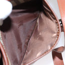 Burberrys Nova Check Shoulder Bag PVC Leather Beige Auth 110021-12