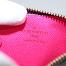 LOUIS VUITTON Multicolor Pochette Cles NM Portemonnee Zwart M93735 Auth 110059SAM-17