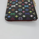 LOUIS VUITTON Multicolor Pochette Cles NM Portemonnee Zwart M93735 Auth 110059SAM-3