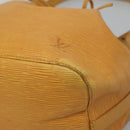 LOUIS VUITTON Epi Petit Noe Shoulder Bag Yellow M44109 LV Auth 110065-8