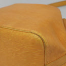 LOUIS VUITTON Epi Petit Noe Shoulder Bag Yellow M44109 LV Auth 110065-16