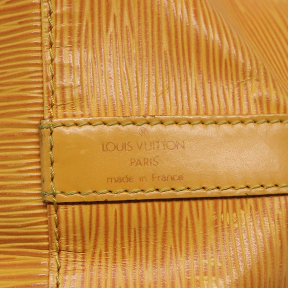 LOUIS VUITTON Epi Petit Noe Shoulder Bag Yellow M44109 LV Auth 110065
