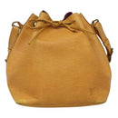 LOUIS VUITTON Epi Petit Noe Shoulder Bag Yellow M44109 LV Auth 110065-13