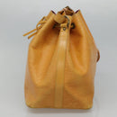 LOUIS VUITTON Epi Petit Noe Shoulder Bag Yellow M44109 LV Auth 110065-4