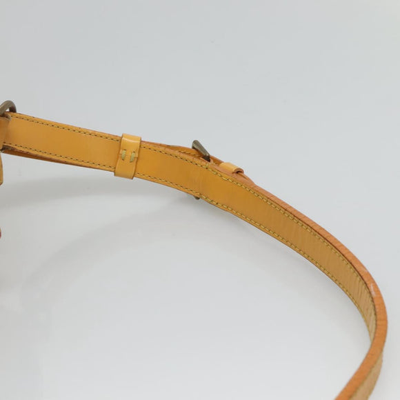 LOUIS VUITTON Epi Petit Noe Shoulder Bag Yellow M44109 LV Auth 110065