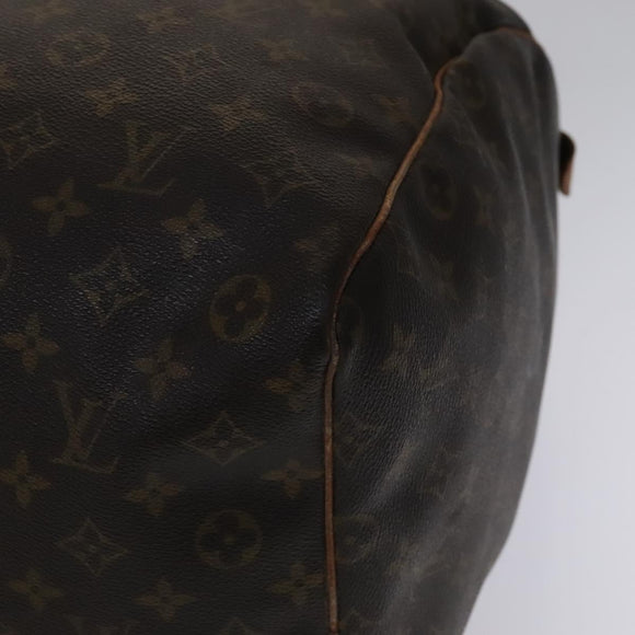 LOUIS VUITTON Monogram Keepall 60 Boston Bag M41422 LV Auth 110101