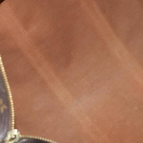 LOUIS VUITTON Monogram Keepall 60 Boston Bag M41422 LV Auth 110101