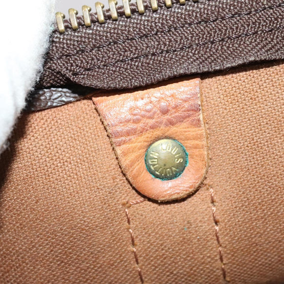 LOUIS VUITTON Monogram Keepall 60 Boston Bag M41422 LV Auth 110101