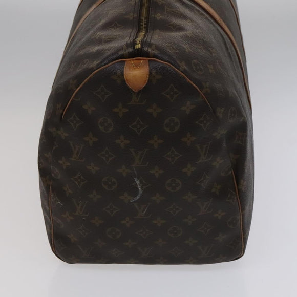 LOUIS VUITTON Monogram Keepall 60 Boston Bag M41422 LV Auth 110101