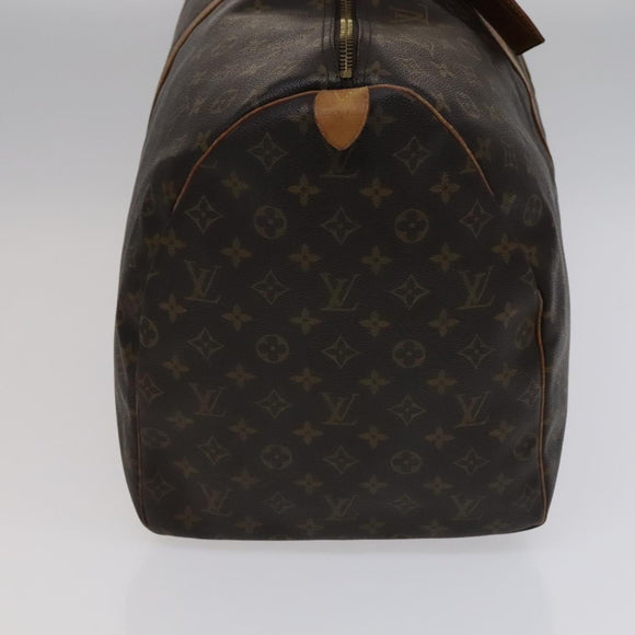 LOUIS VUITTON Monogram Keepall 60 Boston Bag M41422 LV Auth 110101