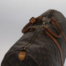 LOUIS VUITTON Monogram Keepall 60 Boston Bag M41422 LV Auth 110101-6