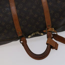 LOUIS VUITTON Monogram Keepall 60 Boston Bag M41422 LV Auth 110101-7