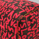 LOUIS VUITTON Monogram Graffiti Speedy 30 Hand Bag Pink M93704 LV Auth 110106A-16