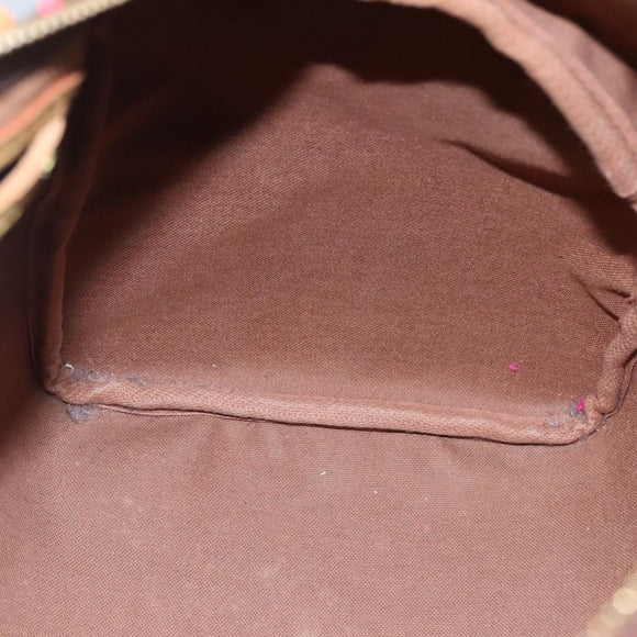 LOUIS VUITTON Monogram Graffiti Speedy 30 Hand Bag Pink M93704 LV Auth 110106A