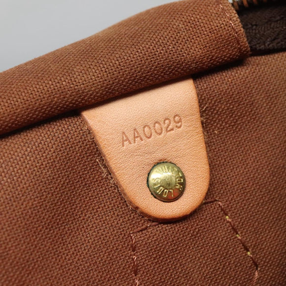 LOUIS VUITTON Monogram Graffiti Speedy 30 Hand Bag Pink M93704 LV Auth 110106A